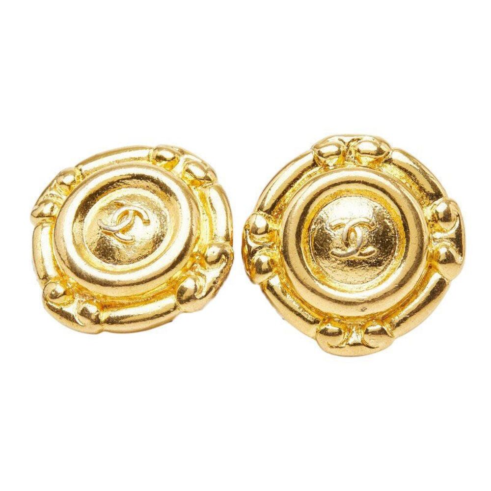 Chanel Coco Mark Clip Earrings